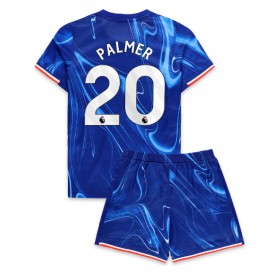 Dětský fotbalový dres Chelsea Cole Palmer #20 2024-25 Domácí Krátký Rukáv (+ trenýrky)